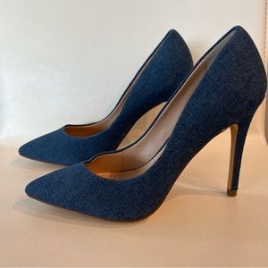 Charles by Charles David Blue Denim Heels Size 6.5